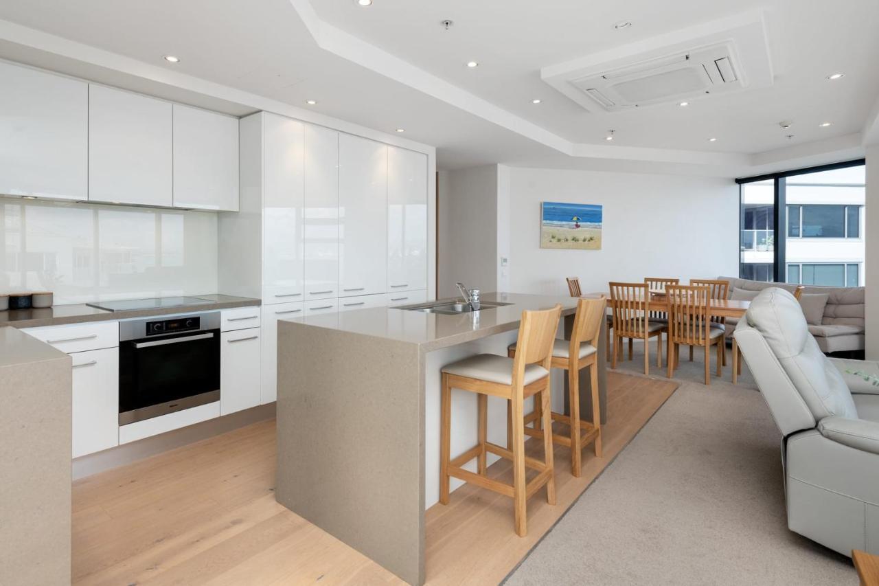 דירות מאונט מאונגאנוי Superb Elevated Views Of Harbour With Heated Pool, Gym & Parking מראה חיצוני תמונה